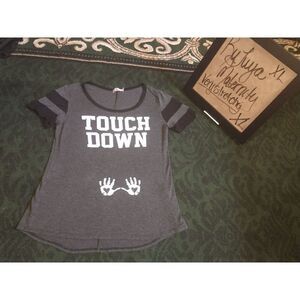 Maternity adorable touchdown tshirt  XL